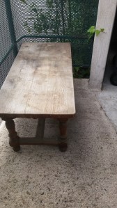 Table déchetterie